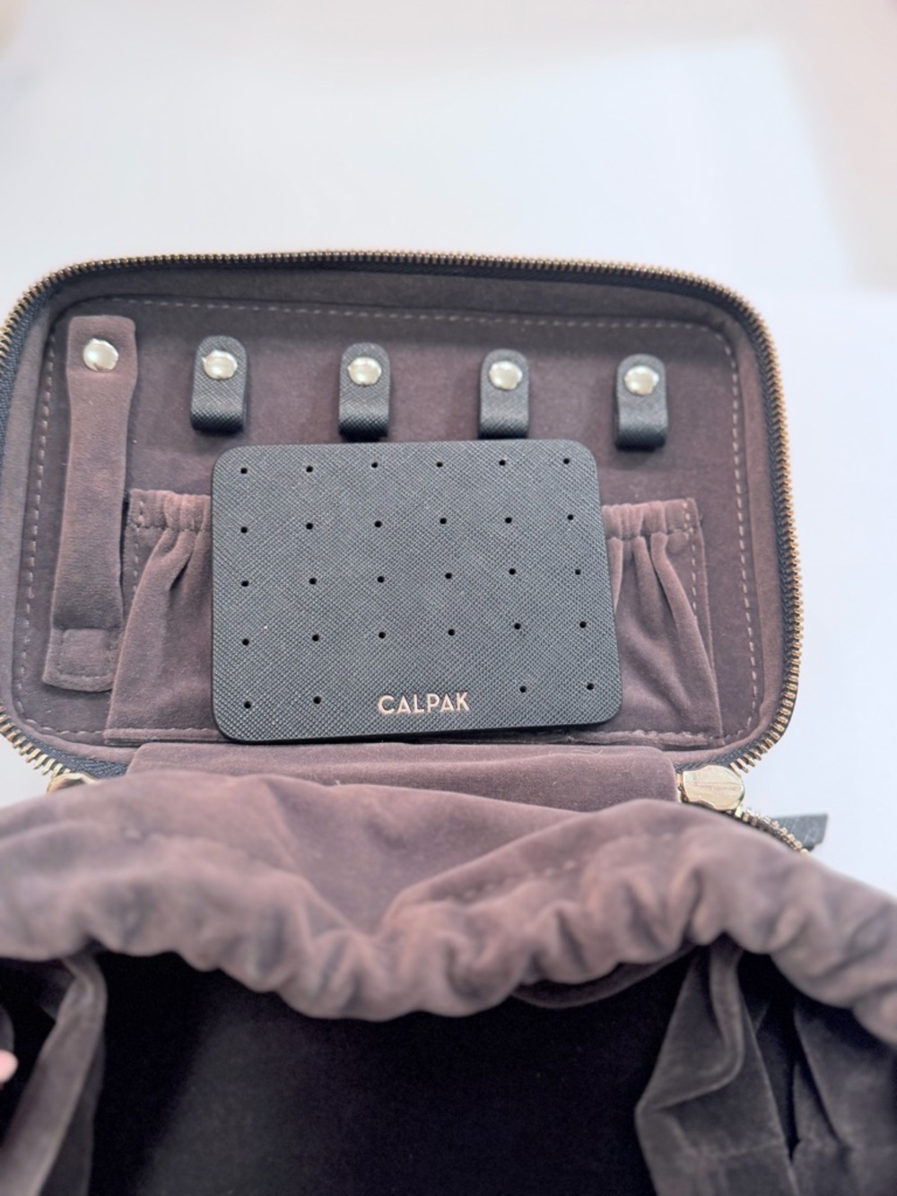Calpak Navy Jewelry Travel Case - Picture 3 of 9